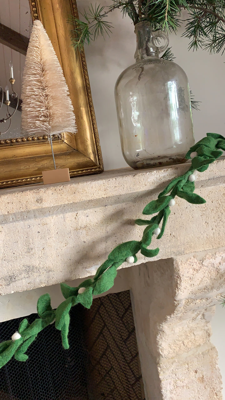 Felt Greenery Garland