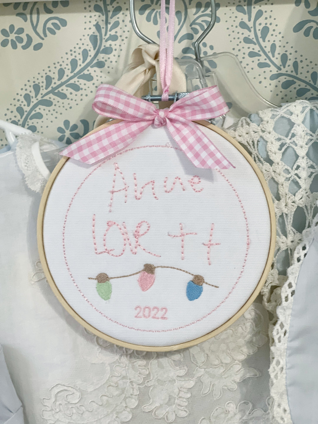 Custom Handwritten Name Ornament