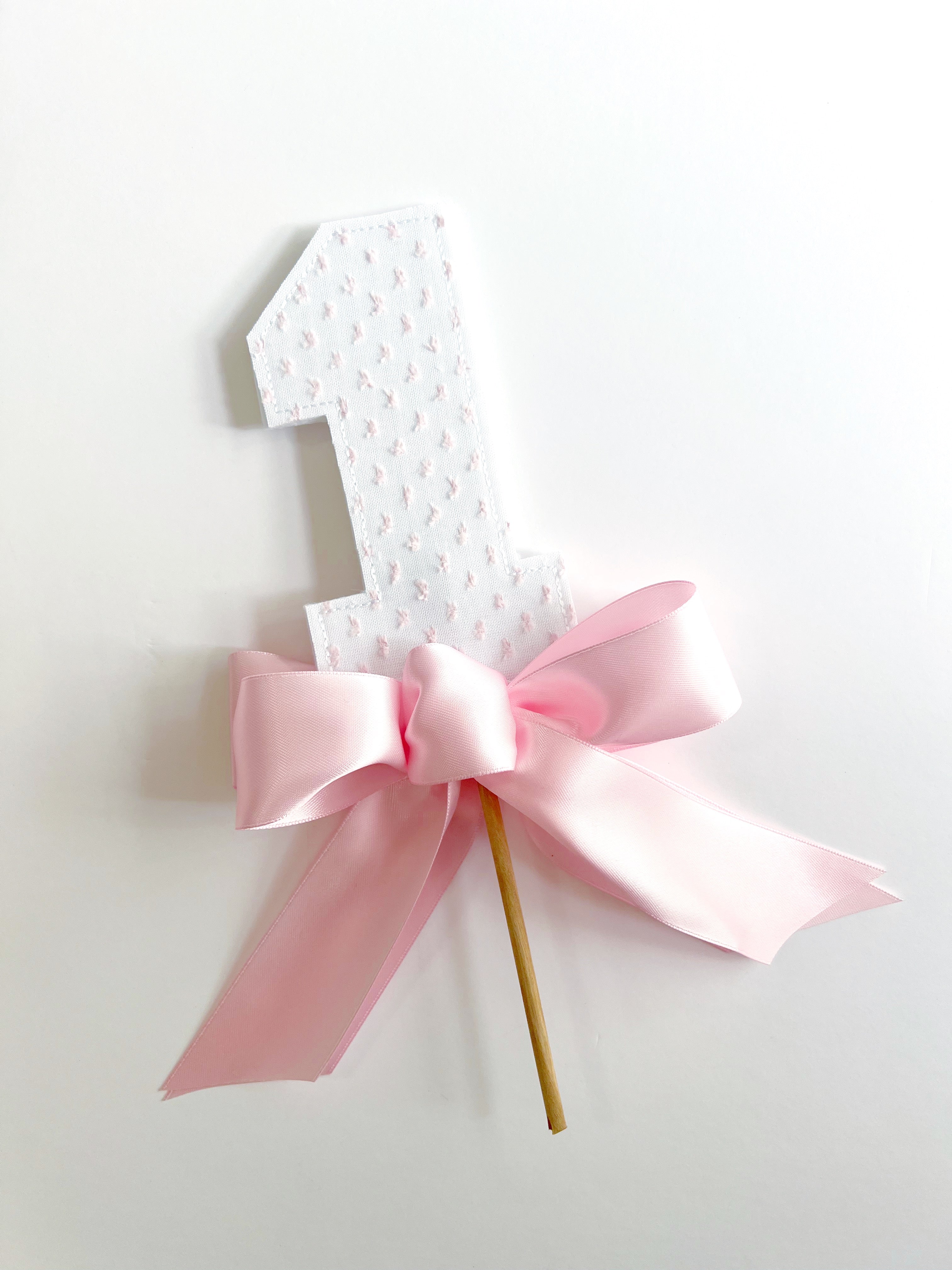 Number with Satin Bow