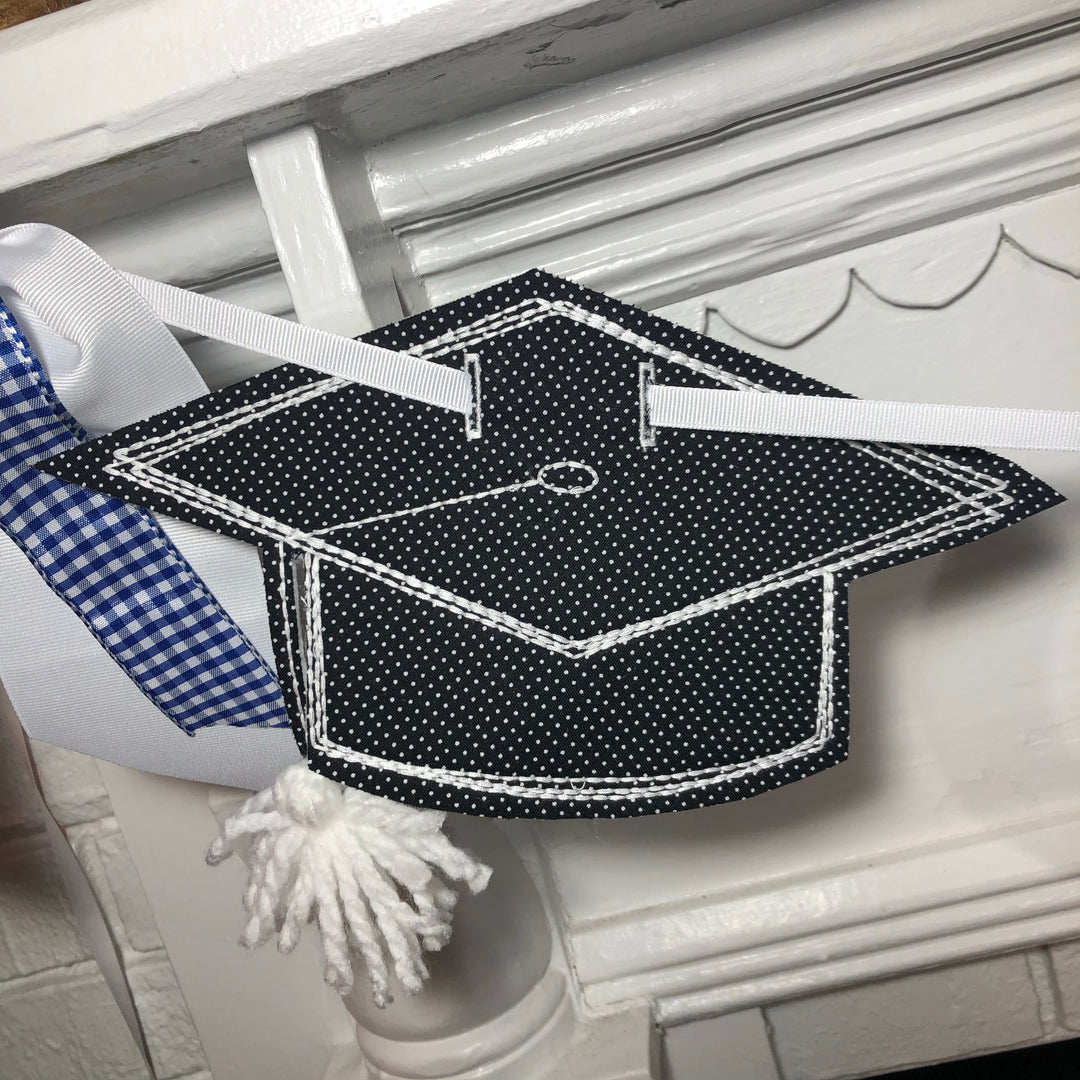 Graduation Banner Choose School Color