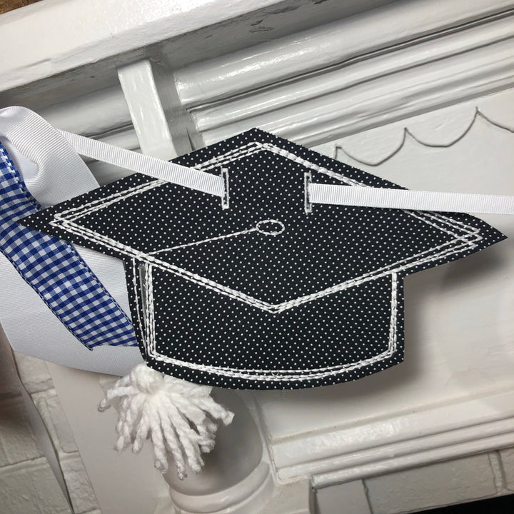 Graduation Banner Choose School Color