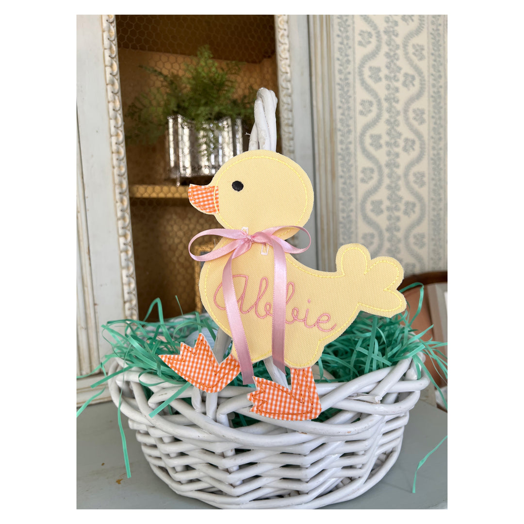 Ducky Basket Tag