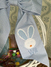 Gingham Bunny Bow