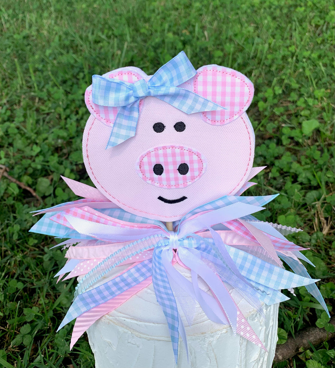 Pig Cake Topper