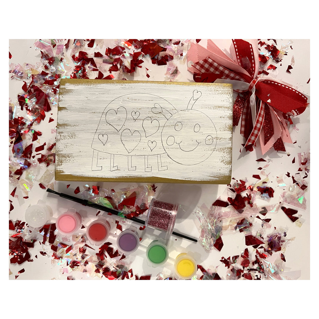 Valentine Love Bug Art Kit