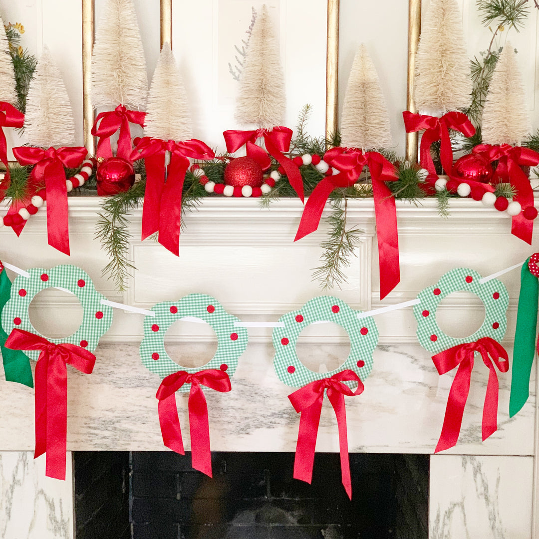 Christmas Wreath Large Banner