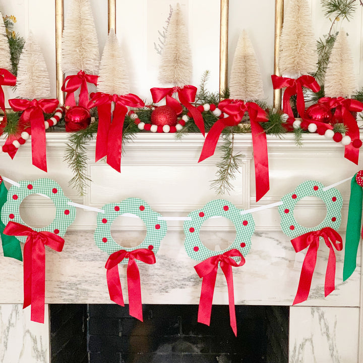 Christmas Wreath Large Banner