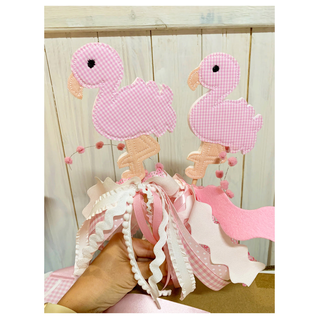 Flamingo Cake Topper