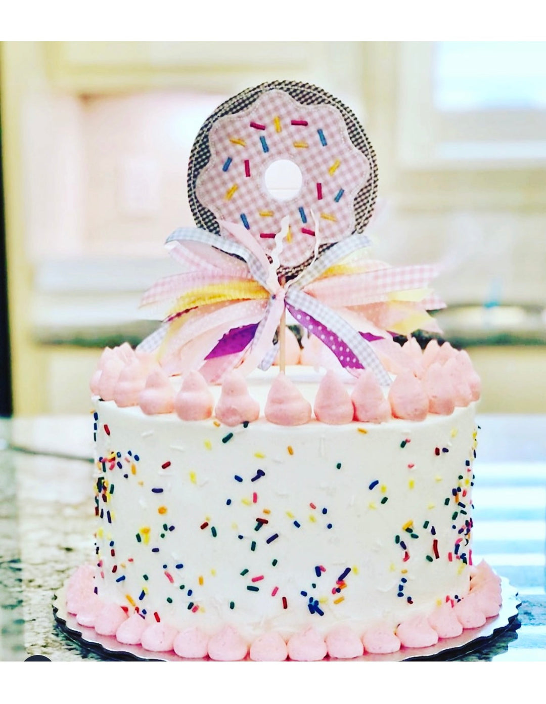 Donut Cake Topper